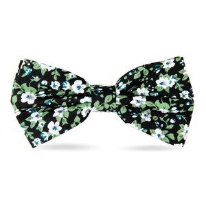 8091 Cotton Bowties Printed Floral Neck Bow Tie